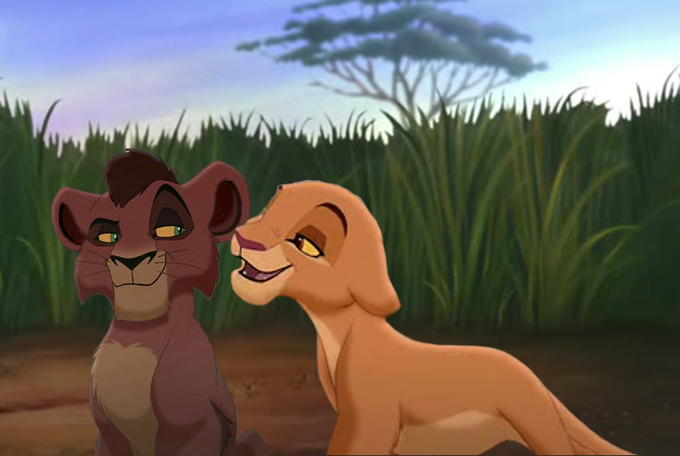 Kovu and Kiara by RapunzelMagicFrost on DeviantArt Kovu and Kiara by RapunzelMagicFrost on DeviantArt