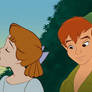 Peter Pan and Wendy Sad Moment