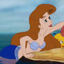 Wendy as a mermaid See Scuttle