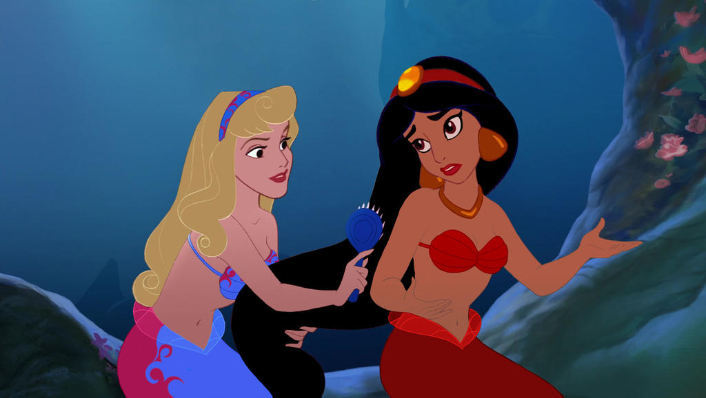 Jasmine and Aurora-What should I do, Rose?