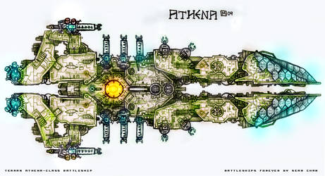 BSF: Athena-class Battleship