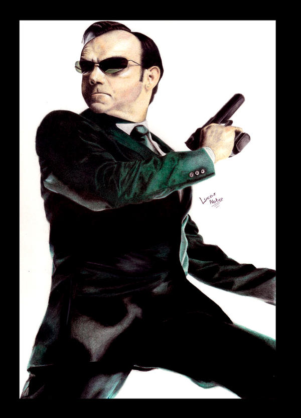 Agent Smith Coloring Agent smith by LRN37 on DeviantArt