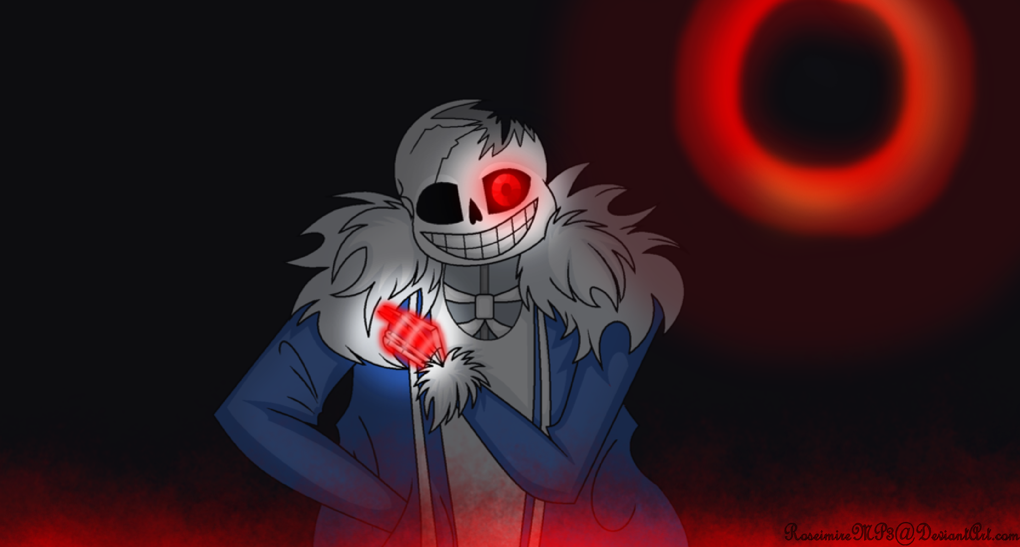 AlanaRoseDragon: horror Sans