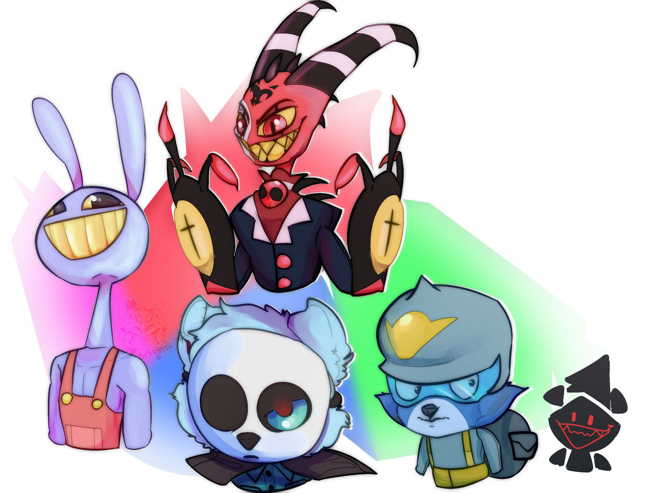 random characters fanart by Bykassta on DeviantArt