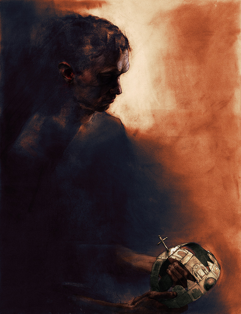 King painted by napoleoman