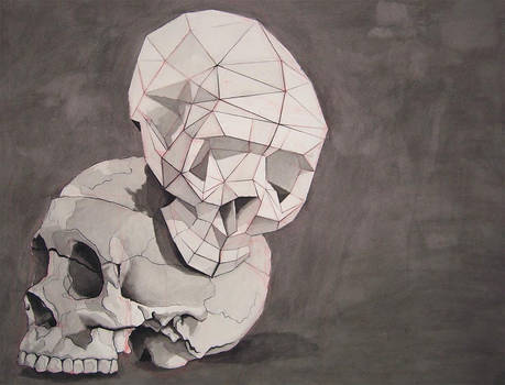 Charcoal and Bone II