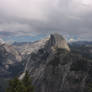 Glacier Point view of Half Dome