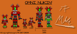 Omni Nukin' Art Evolution 9/27/17 - 5/23/18