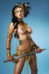 Tribal Goddess by machinemassacre