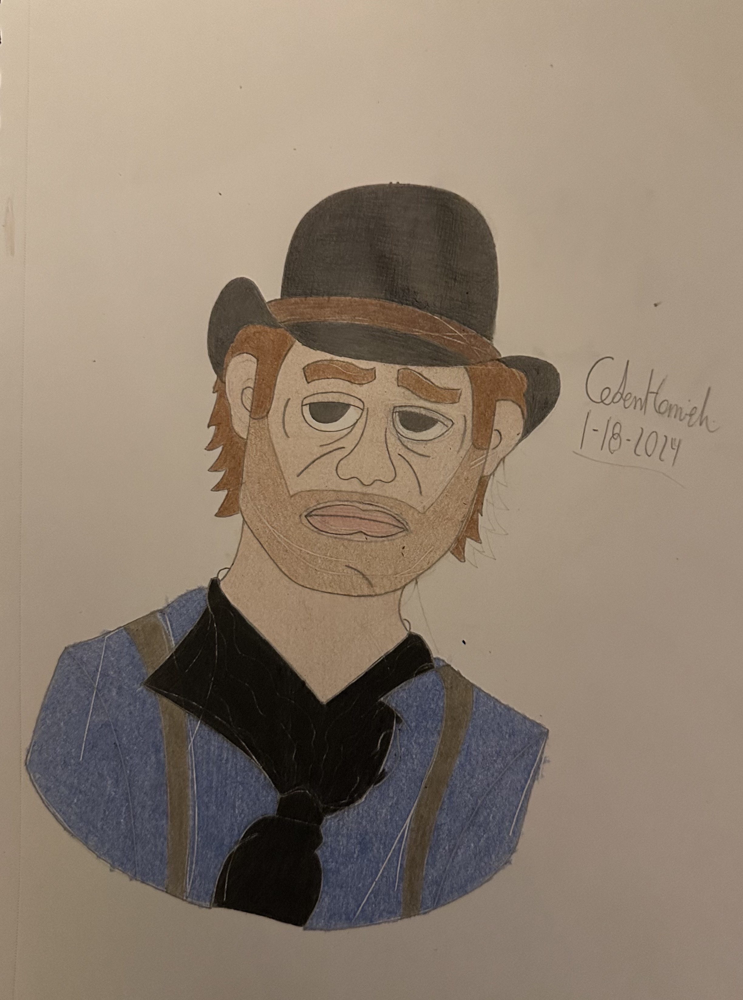 Arther Morgan by ArtisticManiac16 on DeviantArt