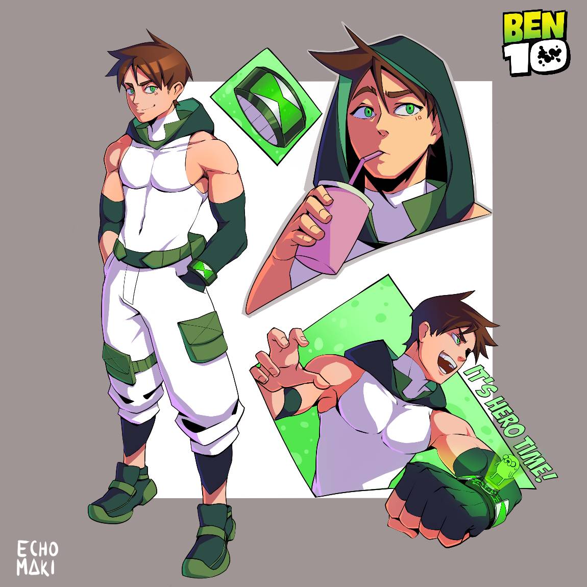 Ben Tennyson By Ecosixth On DeviantArt Ben tennyson by ecosixth on deviantart