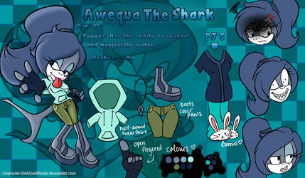 Awequa The Shark Reference by PhaennaMir