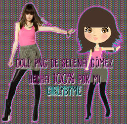 Doll Png de Selena Gomez