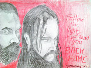 Bray Wyatt and Luke Harper Drawing (Updated)