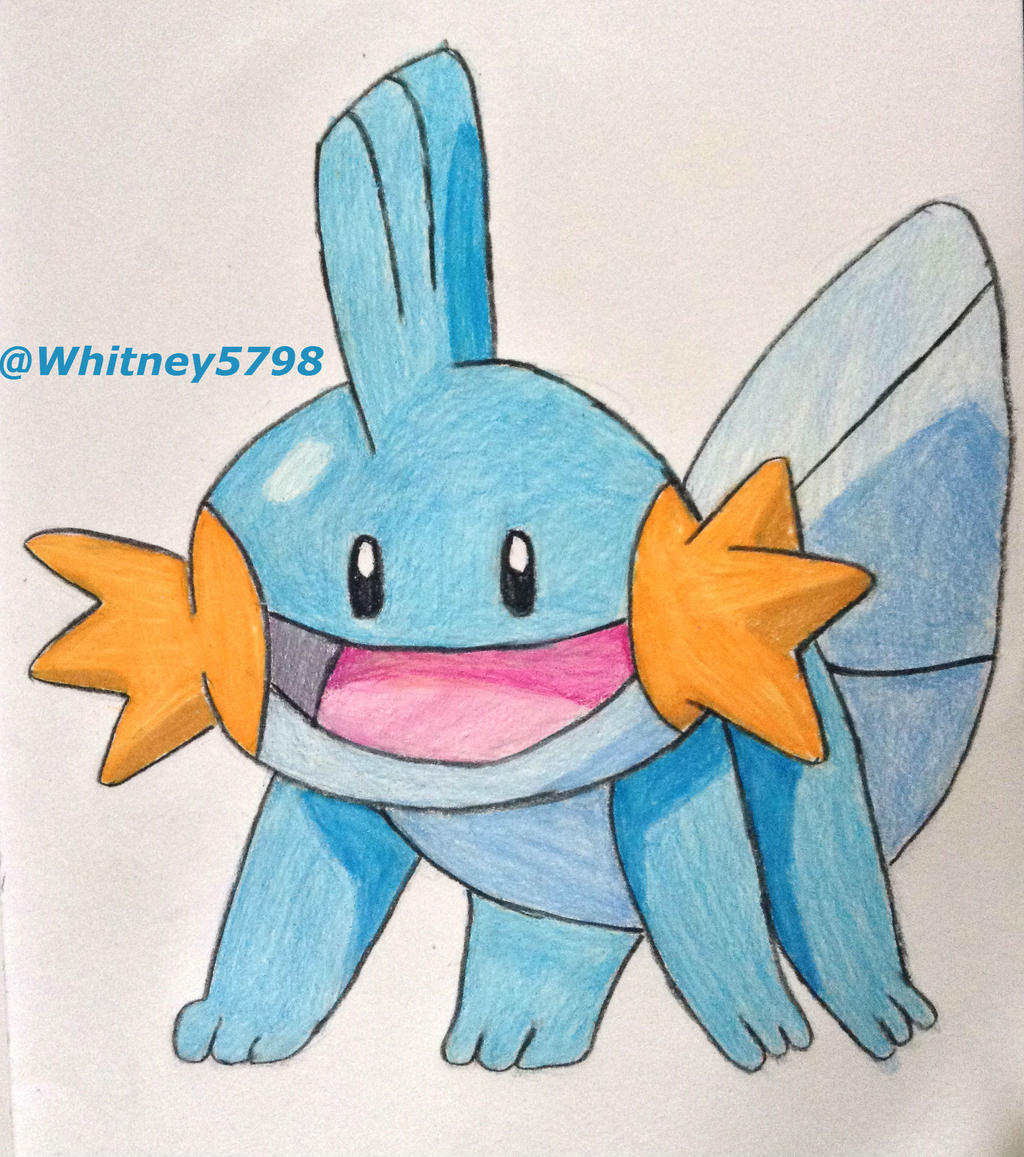 Mudkip Drawing 2 By WhitneyHarris On DeviantArt mudkip-drawing-2-by-whitneyharris-on-deviantart