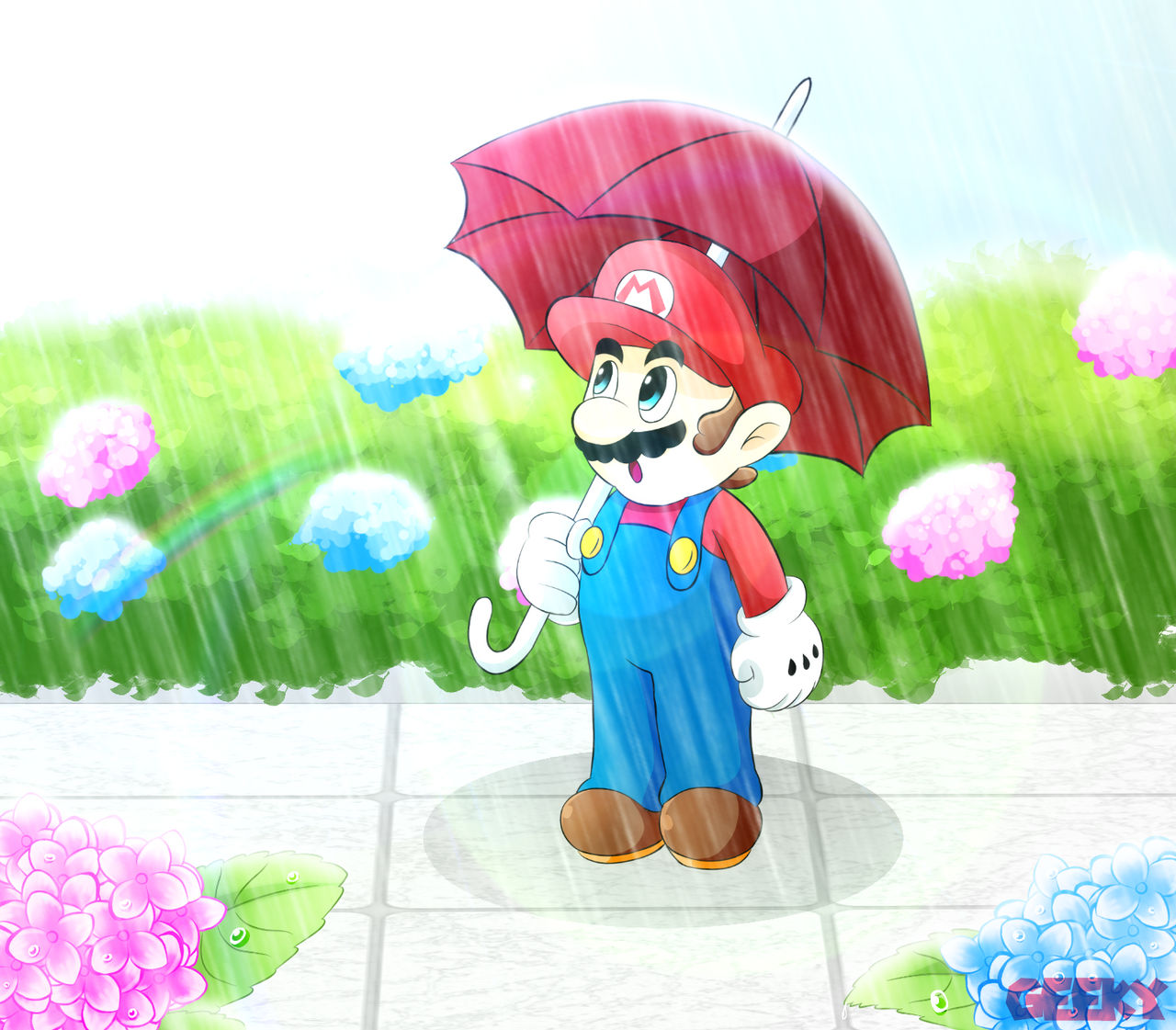 Sun after rain by GeekytheMariotaku77 on DeviantArt