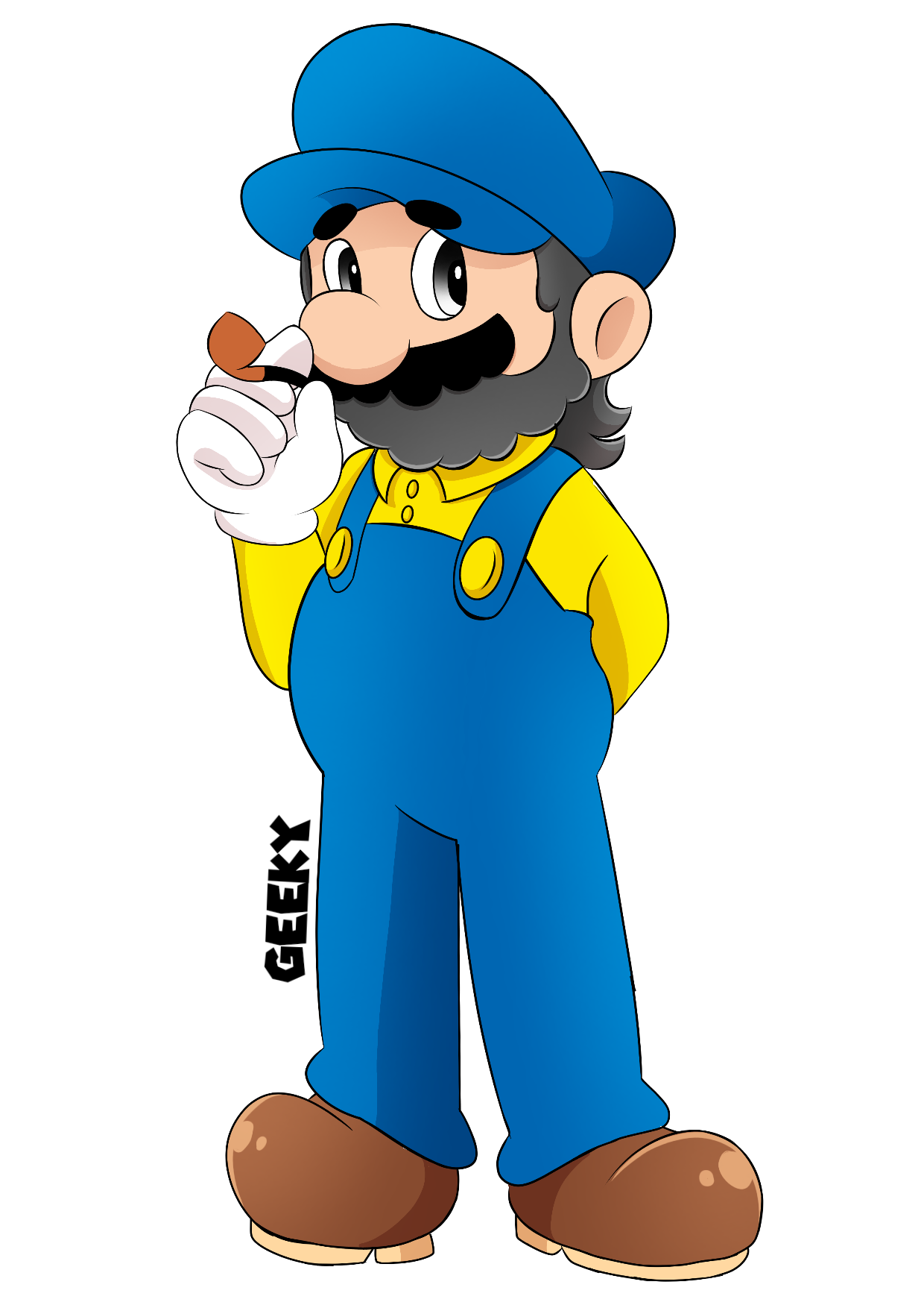 Mario and Luigi's papa by GeekytheMariotaku77 on DeviantArt