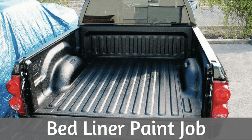 Bed liner paint jobs