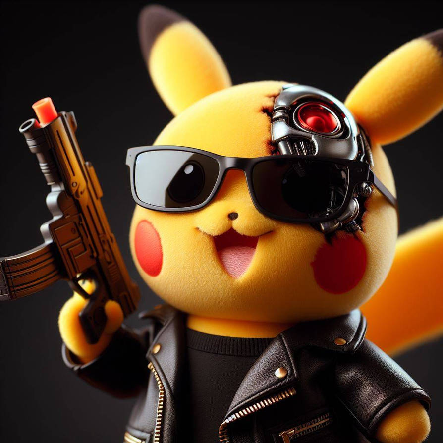 Pikachu Terminator by RoboPikachu86 on DeviantArt