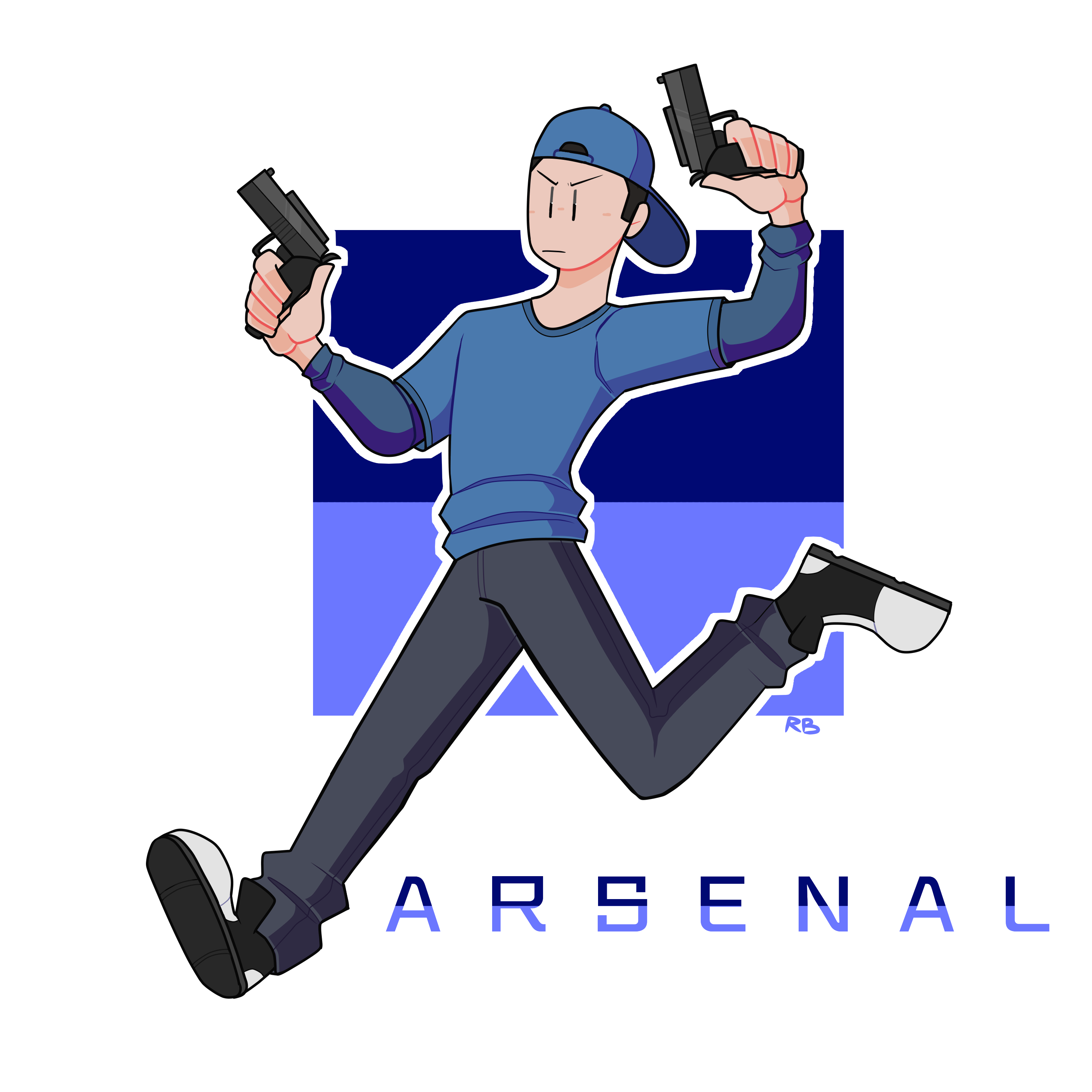 Roblox Arsenal (fanart) by BlazeGhast on DeviantArt