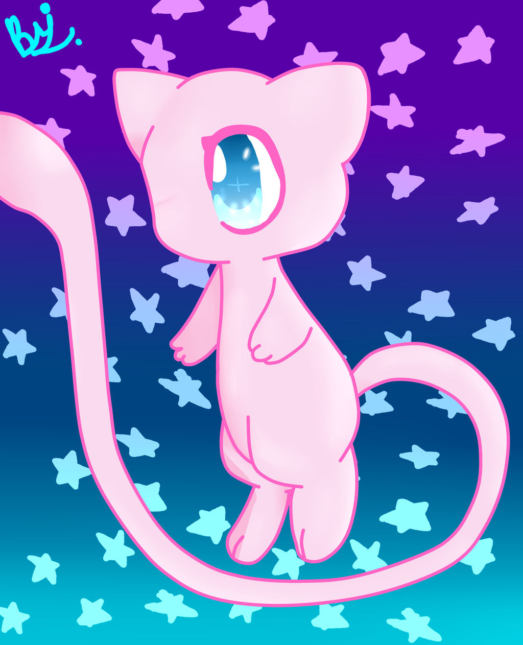 Mew by WolfaRoon on DeviantArt