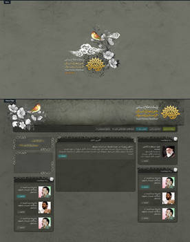 Artmashhad Website Interface