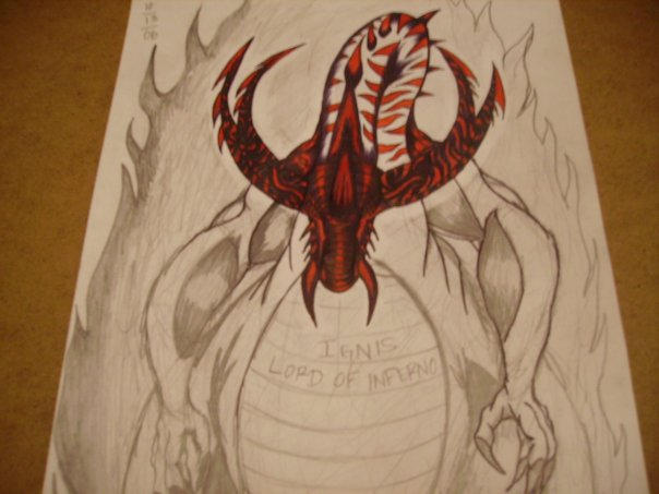 Concept Fire Dragon (Ignis, Lord Of Inferno) by bunzaiko209 on DeviantArt