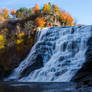 Ithaca Falls in Autumn