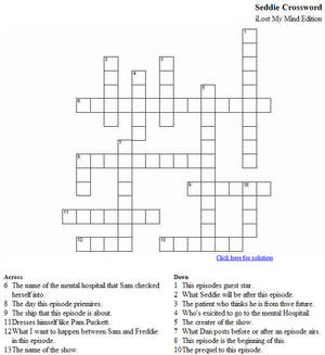 Seddie Crossword:iLMM Edition