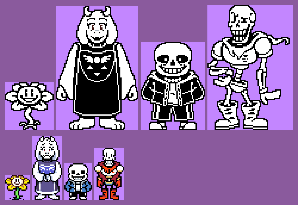 Undertale] Sans Battle Sprites v3 by GrabThatBread on DeviantArt