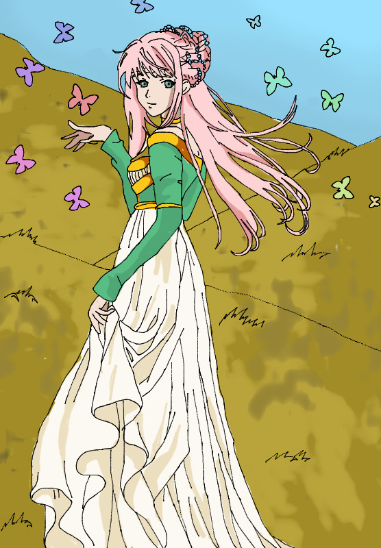 Princess Sakura Finished by llwild1992 on DeviantArt Princess Sakura Finished by llwild1992 on DeviantArt
