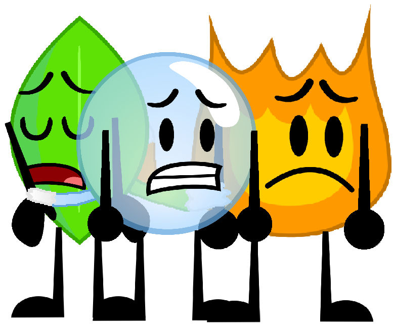 Bfdi Three Distorted Oh... Poor BFDI Final THREE... by SonicPark1999 on DeviantArt