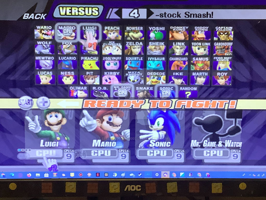 A photo of my own Project M mod by ElectricSonic2007 on DeviantArt