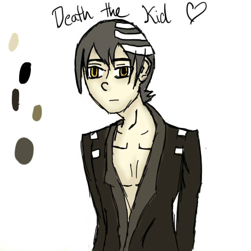 Death the Kid Paint Tool Sai Test