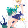 Sailor Uranus and Neptune