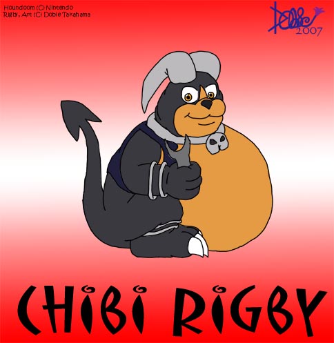 Chibi Rigby by Dobie-Takahama on DeviantArt