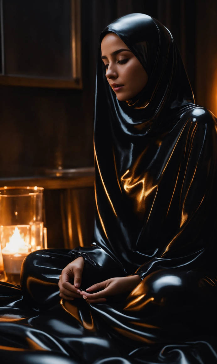 Meditation In Latex By Artofrubber2028 On DeviantArt meditation-in-latex-by-artofrubber2028-on-deviantart
