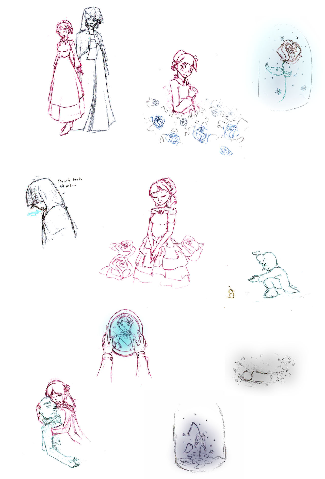 Sketchdump-Hanana and Beast?