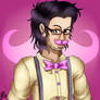 markiplier fanart: Wilford Warfstache