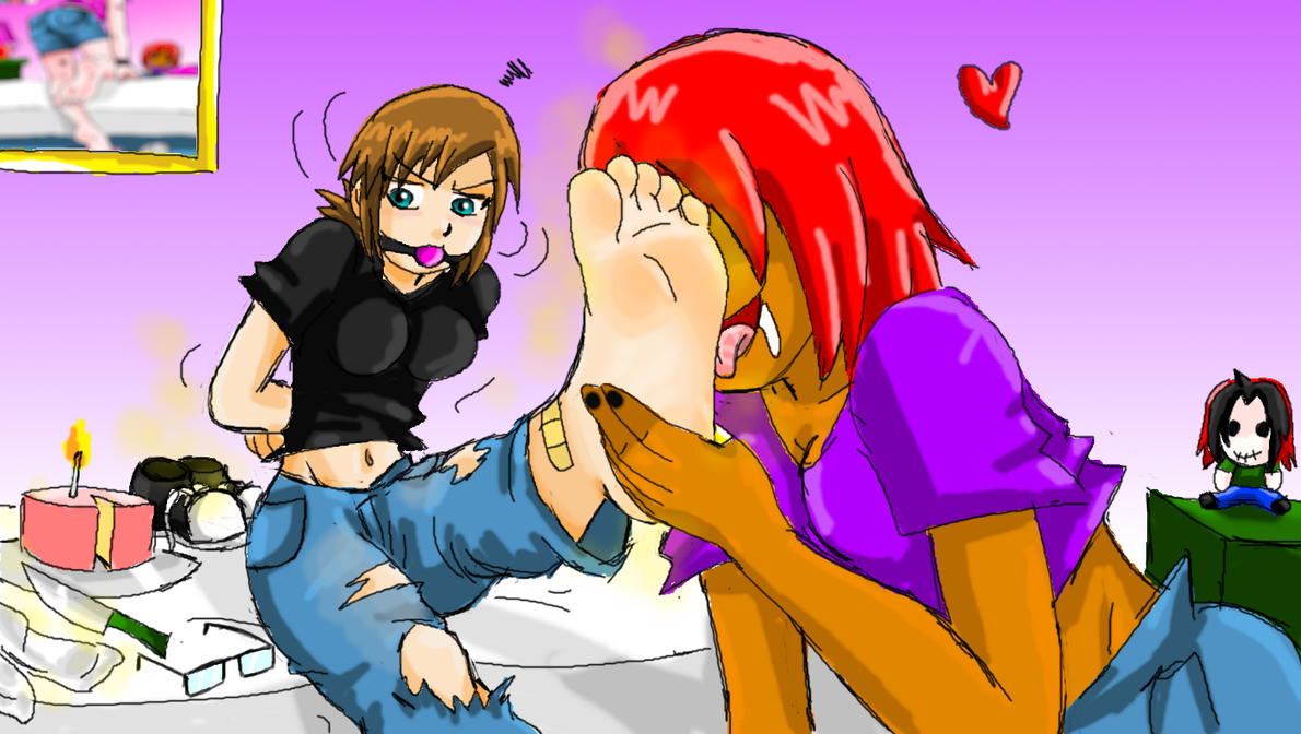 Stinky Feet Girl Anime Sweaty Amy Licking Kat Smelly.