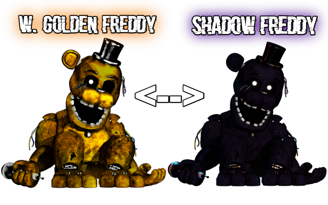 FNaF 4 Edit Nightmare Shadow Freddy by Leftylol on DeviantArt