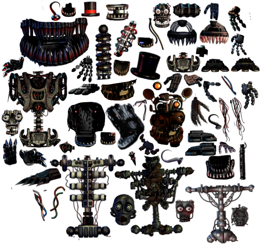 FNAF shop resources UPDATE Endoskeletons, FNAF shop Resources advertisement  transparent background PNG clipart