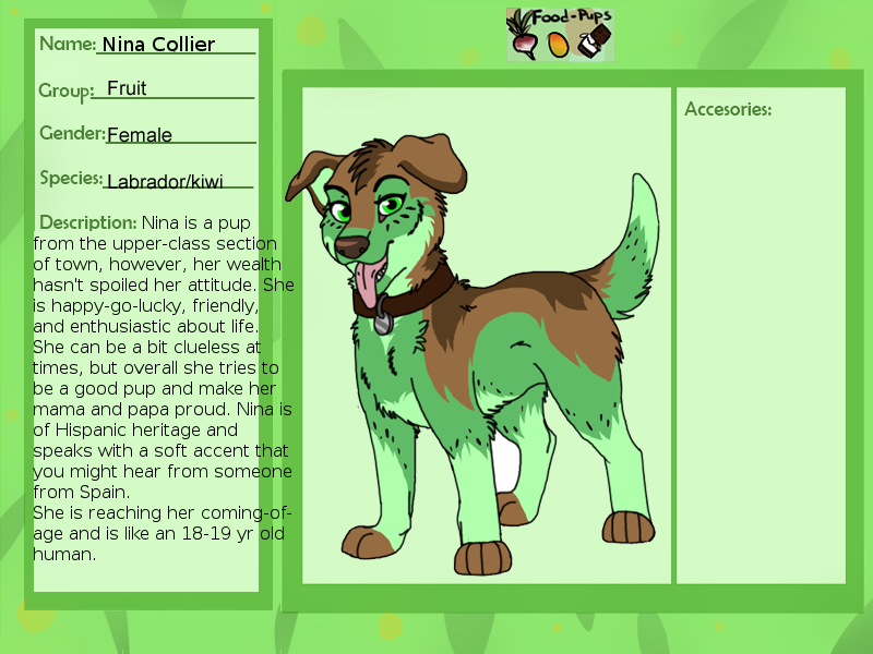 Nina Collier-My Food Pup
