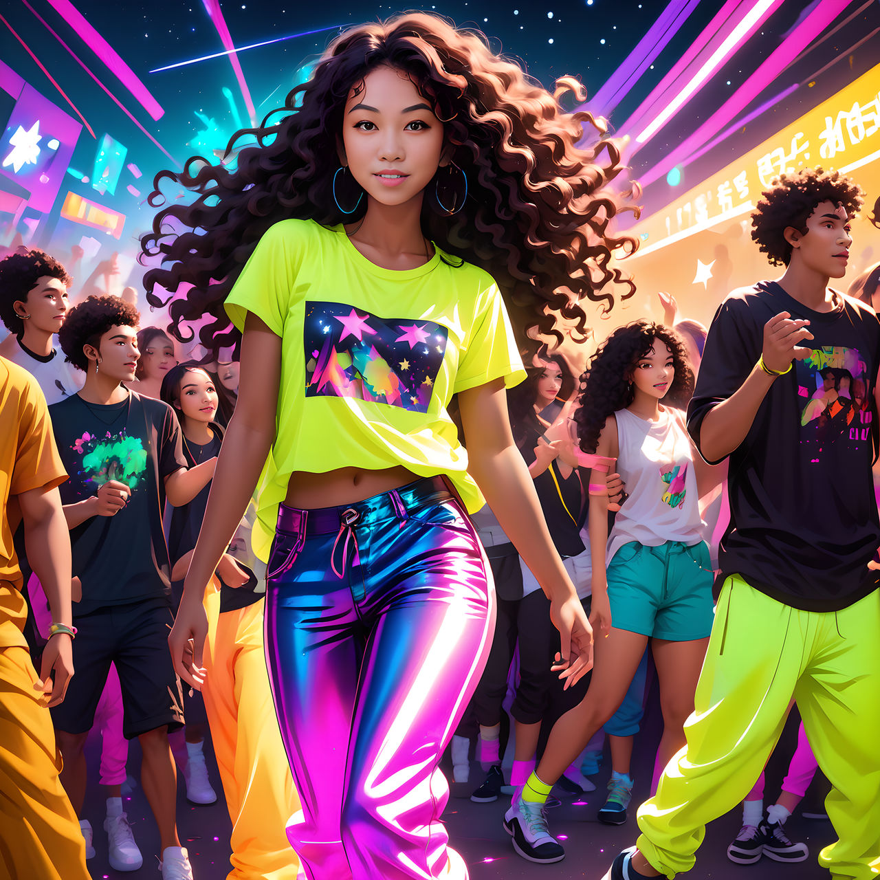 Mina - Rave 01 by NeonNightmaster on DeviantArt