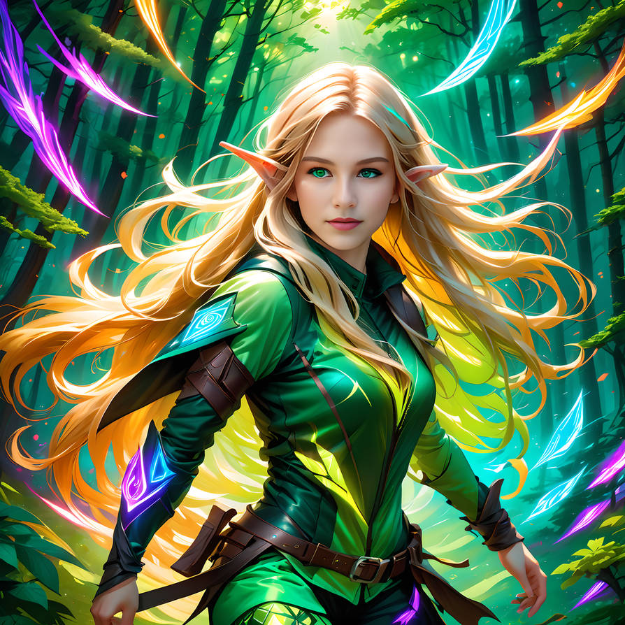 Rare Elf Summer - Elf 02 by NeonNightmaster on DeviantArt