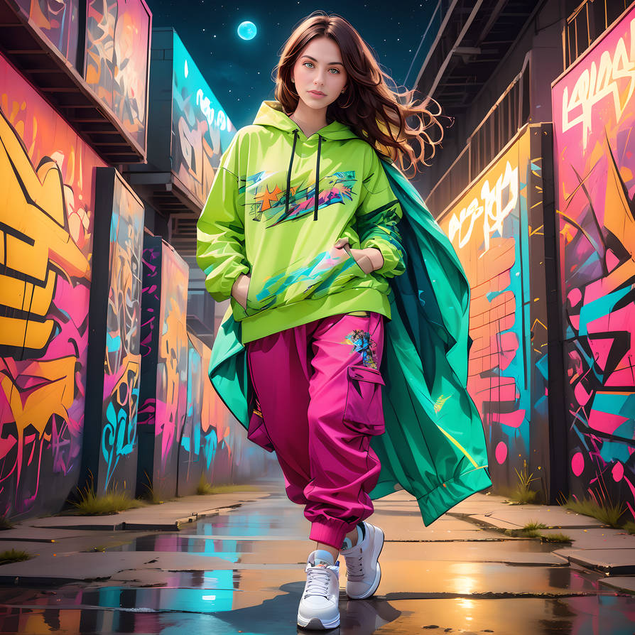 Ashley - Hip Hop 02 by NeonNightmaster on DeviantArt