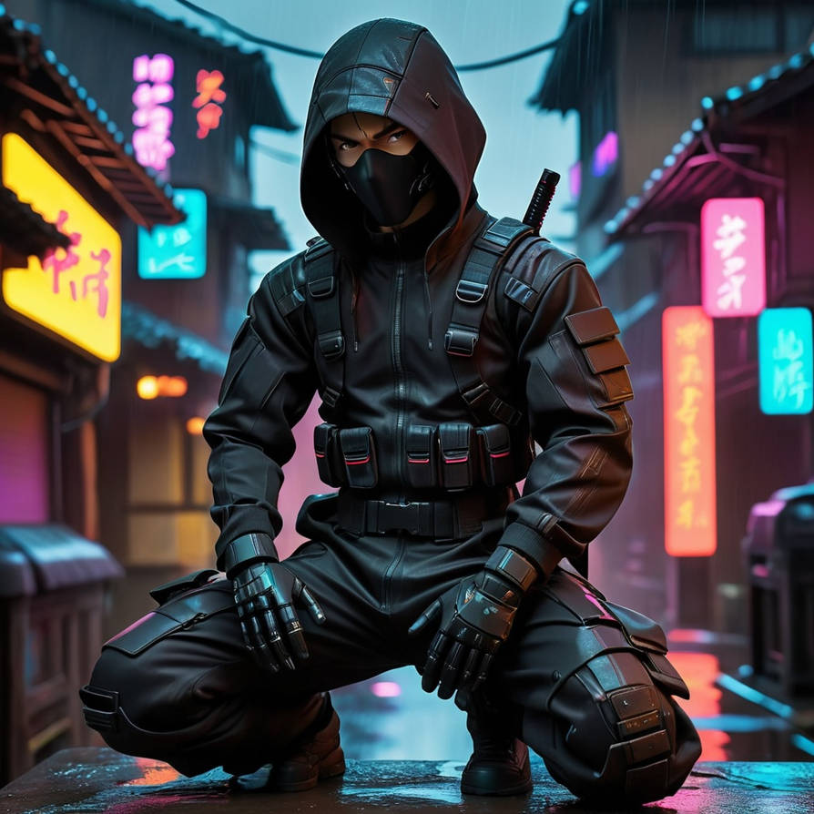 Cyber Assassin 003 by NeonNightmaster on DeviantArt
