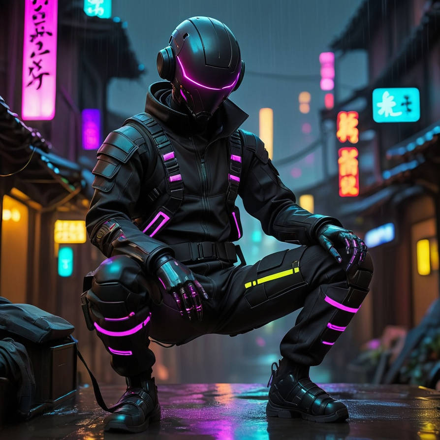 Cyber Assassin 004 by NeonNightmaster on DeviantArt