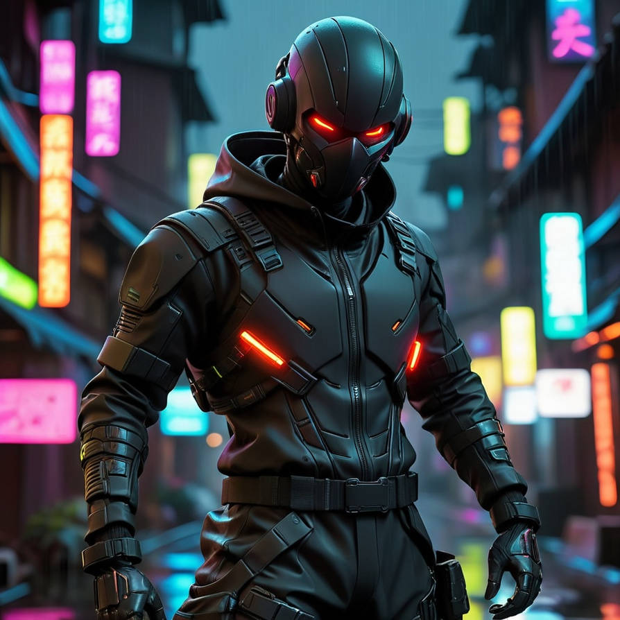 Cyber Assassin 007 by NeonNightmaster on DeviantArt