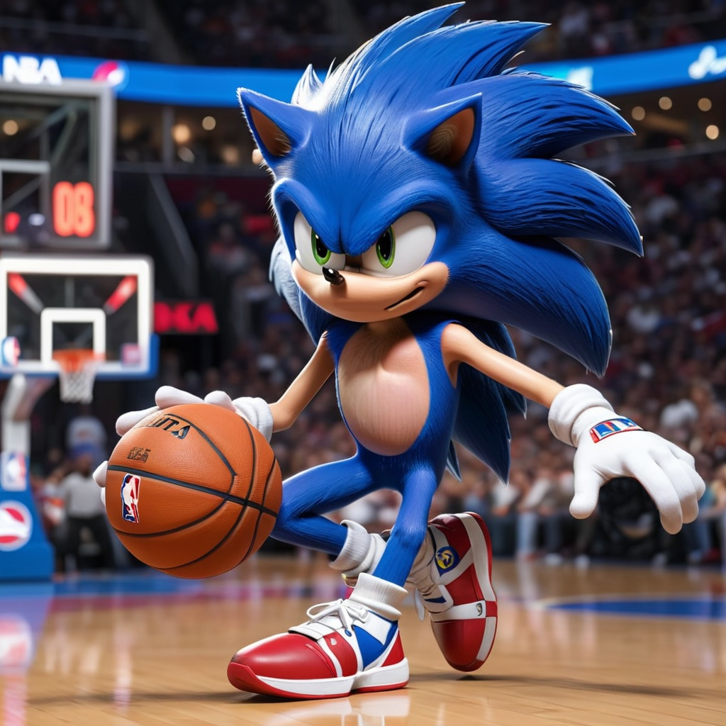 Sonic the Hedgehog - NBA 001 by NeonNightmaster on DeviantArt